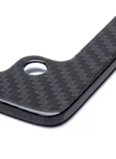 AutoTecknic Dry Carbon Fiber Motorcycle License Plate Frame                                     - UN-0007-MC - Image 4