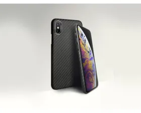 AutoTecknic Dry Carbon Cover iPhone XS Max Matte Finish