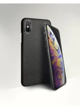 AutoTecknic Dry Carbon Cover iPhone XS Max Matte Finish                                     - UN-0011-MAX - Image 5