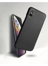 AutoTecknic Dry Carbon Cover iPhone XS Max Matte Finish                                     - UN-0011-MAX - Image 2
