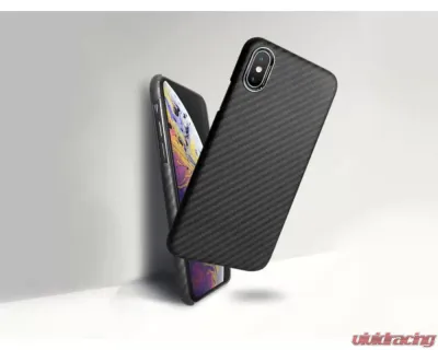 AutoTecknic Dry Carbon Cover iPhone XS Max Matte Finish - UN-0011-MAX