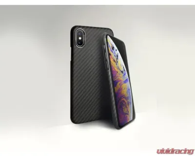 AutoTecknic Dry Carbon Cover iPhone XS Matte Finish - UN-0011