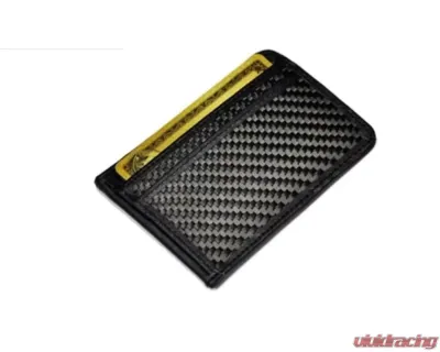 AutoTecknic Carbon Fiber Leather Bill Card Holder - UN-0028