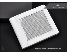 AutoTecknic Silver Fiber Wallet