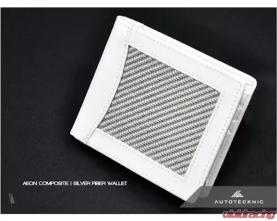 AutoTecknic Silver Fiber Wallet - UN-0029