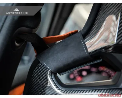 Auto Tecknic SWorx Seatbelt Retaining Guide Set Black for BMW G8X M2 | M3 | M4 2020-2025 - 319030SW