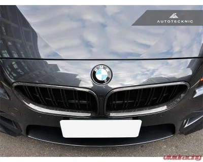 Auto Tecknic Dual-Slats Carbon Fiber Front Grille Set for BMW F06 6-Series | M6 Gran Coupe 2006-2019 - ATK-BM-0612-CF-3