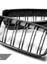 Auto Tecknic Dual-Slats Carbon Fiber Front Grille Set for BMW F06 6-Series | M6 Gran Coupe 2006-2019                                     - ATK-BM-0612-CF-3 - Image 5