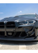 AutoTecknic Dry Carbon Motorsports Front Aero Lip BMW G80 M3 | G82/ G83 M4 2021+                                     - ATK-BM-0709-DCG - Image 7