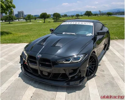 AutoTecknic Dry Carbon Motorsports Front Aero Lip BMW G80 M3 | G82/ G83 M4 2021+ - ATK-BM-0709-DCG