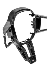 AutoTecknic Carbon Fiber Steering Wheel Trim BMW G90 | G99 M5 2024+                                     - ATK-BM-0851 - Image 2