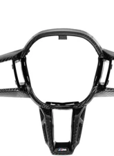 AutoTecknic Carbon Fiber Steering Wheel Trim BMW G90 | G99 M5 2024+                                     - ATK-BM-0851 - Image 4