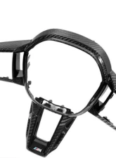 AutoTecknic Carbon Fiber Steering Wheel Trim BMW G90 | G99 M5 2024+                                     - ATK-BM-0851 - Image 6