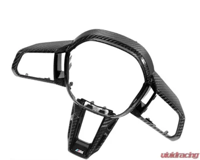 AutoTecknic Carbon Fiber Steering Wheel Trim BMW G90 | G99 M5 2024+ - ATK-BM-0851