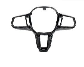 AutoTecknic Carbon Fiber Steering Wheel Trim BMW G90 | G99 M5 2024+