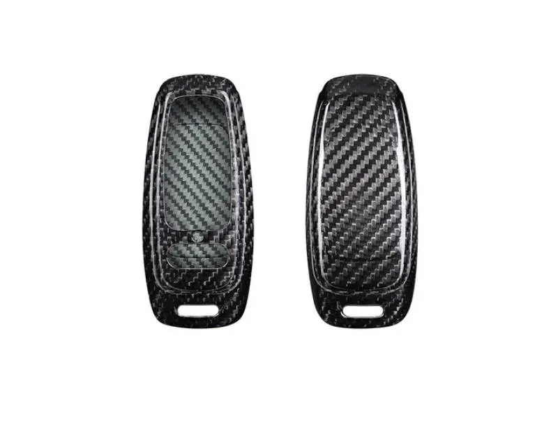 AutoTecknic Dry Carbon Remote Key Case Black - Audi A3 | S3 | RS3 8Y 2020-2025 - ATK-AU-0007-BC