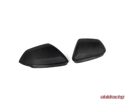 Auto Tecknic Dry Carbon Fiber Mirror Cap Set for Audi Q8 SQ8 RSQ8 2019-2023 - ATK-AU-0009