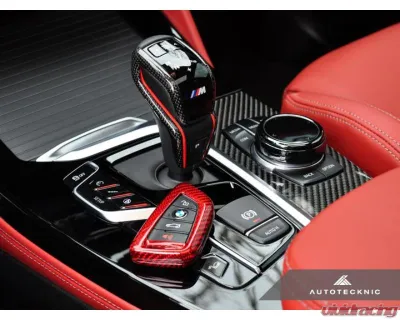 Auto Tecknic Dry Carbon Remote Key Case for BMW G42 2-Series Coupe 2022-2025 - ATK-BM-0002-BME