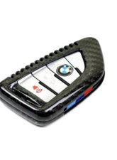 Auto Tecknic Dry Carbon Remote Key Case Black for BMW F85 X5M | F86 X6M | F15 X5 | F16 X6 2014-2019                                     - ATK-BM-0002-CF - Image 4