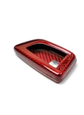 Auto Tecknic Dry Carbon Remote Key Case Red for BMW F85 X5M F86 X6M F15 F16 2014-2019                                     - ATK-BM-0002-RC - Image 2