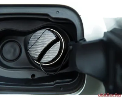 Auto Tecknic Dry Carbon Competition Fuel Cap Cover Gloss Black for BMW G05 X5 G06 X6 G07 X7 2008-2025 - ATK-BM-0006-BCG