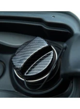 Auto Tecknic Dry Carbon Competition Fuel Cap Cover Gloss Black for BMW G05 X5 G06 X6 G07 X7 2008-2025                                     - ATK-BM-0006-BCG - Image 2