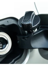Auto Tecknic Dry Carbon Competition Fuel Cap Cover Gloss Black for BMW G05 X5 G06 X6 G07 X7 2008-2025                                     - ATK-BM-0006-BCG - Image 5