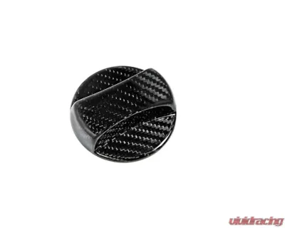 Auto Tecknic Dry Carbon Competition Fuel Cap Cover Gloss Black for BMW G05 X5 G06 X6 G07 X7 2008-2025 - ATK-BM-0006-BCG