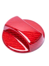 Auto Tecknic Dry Carbon Competition Fuel Cap Cover Gloss Red for BMW G05 X5 G06 X6 G07 X7 2008-2025                                     - ATK-BM-0006-RC - Image 3