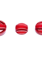Auto Tecknic Dry Carbon Oil Cap Cover Red for BMW M8 F91 F92 F93 2020-2025                                     - ATK-BM-0007-F9X-RC - Image 5