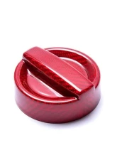 Auto Tecknic Dry Carbon Competition Oil Cap Cover Red for 2020+ Toyota A90 Supra                                     - ATK-BM-0008-A90-RC - Image 2