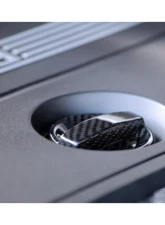 Auto Tecknic Dry Carbon Competition Oil Cap Cover Black for BMW G80 M3 2020-2025                                     - ATK-BM-0008-G8X-BC - Image 7