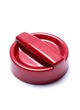 Auto Tecknic Dry Carbon Oil Cap Cover Red for BMW G80 M3 2020-2025 ATK-BM-0008-G8X-RC                                     - ATK-BM-0008-G8X-RC - Image 7