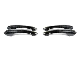 Auto Tecknic Dry Carbon Door Handle Trim Set Gloss for BMW G82 M4 Coupe, G83 M4 Convertible 2021-2025
