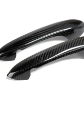 Auto Tecknic Dry Carbon Door Handle Trim Set Gloss for BMW G82 M4 Coupe, G83 M4 Convertible 2021-2025                                     - ATK-BM-0009-2D - Image 2