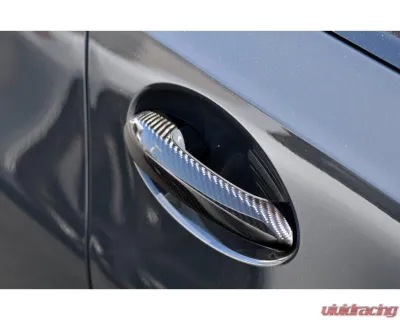 Auto Tecknic Dry Carbon Door Handle Trim Set Gloss for BMW G82 M4 Coupe, G83 M4 Convertible 2021-2025 - ATK-BM-0009-2D