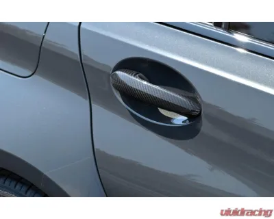 Auto Tecknic Dry Carbon Door Handle Trim Set Gloss for BMW G82 M4 Coupe, G83 M4 Convertible 2021-2025 - ATK-BM-0009-2D