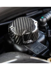 Auto Tecknic Dry Carbon Charge Cooler Tank Cap Cover Satin for BMW F87 M2 Competition 2016-2021                                     - ATK-BM-0032-SC - Image 3