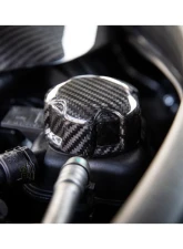 Auto Tecknic Dry Carbon Charge Cooler Tank Cap Cover Satin for BMW F87 M2 Competition 2016-2021                                     - ATK-BM-0032-SC - Image 4