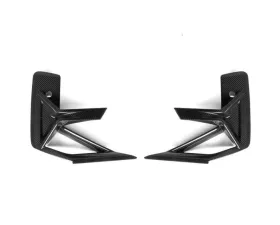 Auto Tecknic Dry Carbon Front Bumper Trim Set for BMW F97 X3M LCI 2019-2025
