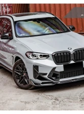 Auto Tecknic Dry Carbon Front Bumper Trim Set for BMW F97 X3M LCI 2019-2025                                     - ATK-BM-0033-DCG - Image 10