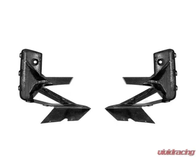Auto Tecknic Dry Carbon Front Bumper Trim Set for BMW F97 X3M LCI 2019-2025 - ATK-BM-0033-DCG