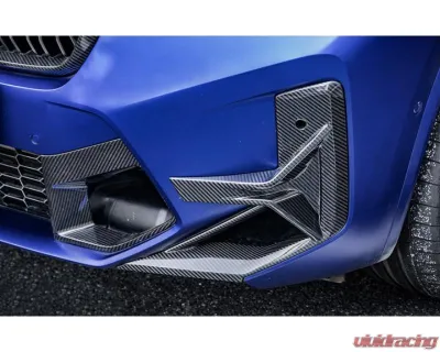 Auto Tecknic Dry Carbon Front Bumper Trim Set for BMW F97 X3M LCI 2019-2025 - ATK-BM-0033-DCG