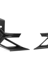 Auto Tecknic Dry Carbon Front Bumper Trim Set for BMW F97 X3M LCI 2019-2025                                     - ATK-BM-0033-DCG - Image 2