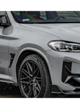 Auto Tecknic Dry Carbon Front Bumper Trim Set for BMW F97 X3M LCI 2019-2025                                     - ATK-BM-0033-DCG - Image 4