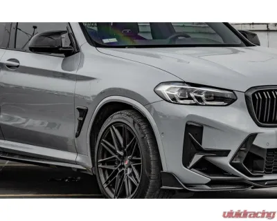 Auto Tecknic Dry Carbon Front Bumper Trim Set for BMW F97 X3M LCI 2019-2025 - ATK-BM-0033-DCG