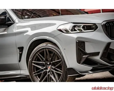 Auto Tecknic Dry Carbon Front Bumper Trim Set for BMW F97 X3M LCI 2019-2025 - ATK-BM-0033-DCG