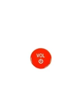 Auto Tecknic Bright Red Audio Volume Button Satin for BMW F91 M8 Convertible 2019-2025                                     - ATK-BM-0041-SR - Image 10