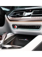 Auto Tecknic Bright Red Audio Volume Button Satin for BMW F91 M8 Convertible 2019-2025                                     - ATK-BM-0041-SR - Image 4