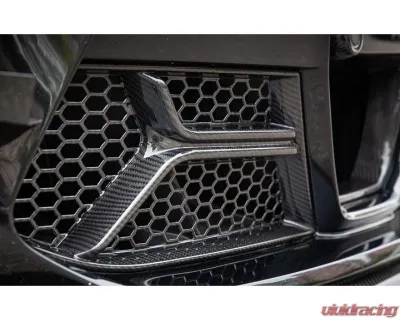 Auto Tecknic Dry Carbon Corsa Front Bumper Lower Vent Set for BMW G80 M3 G82 G83 M4 2014-2025 - ATK-BM-0044-DCG